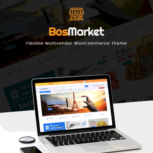 BosMarket - Flexible Multivendor Elementor WooCommerce WordPress Theme (12 Indexes + Mobile Layouts)